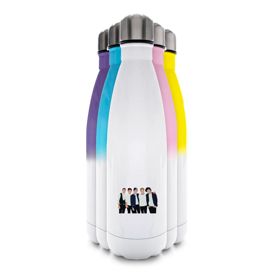 Old Members - One Direction Water Bottle