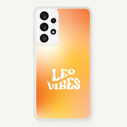 Leo Vibes Gradient Zodiac Galaxy A33 Case