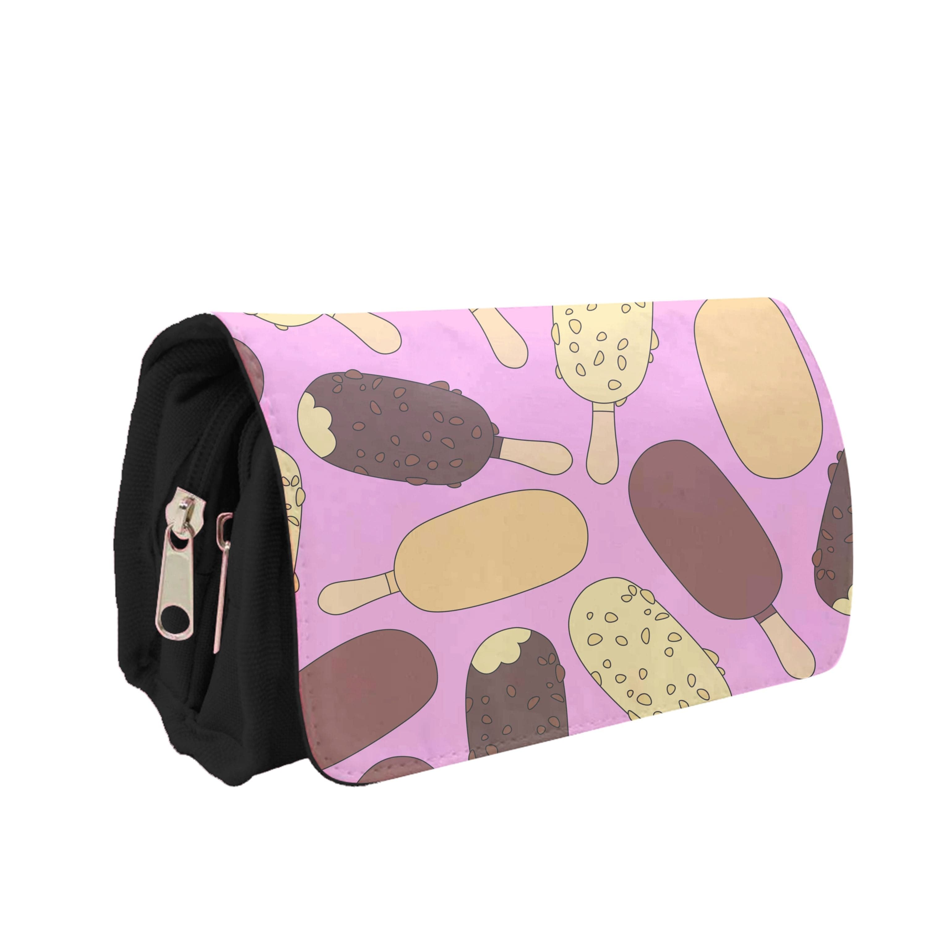 Chocolate Ice Cream Lollys - Summer Pencil Case