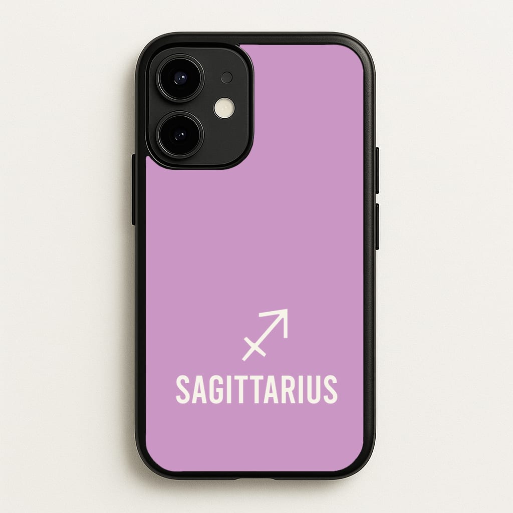 Sagittarius Pastel Zodiac iPhone 12 Mini Case