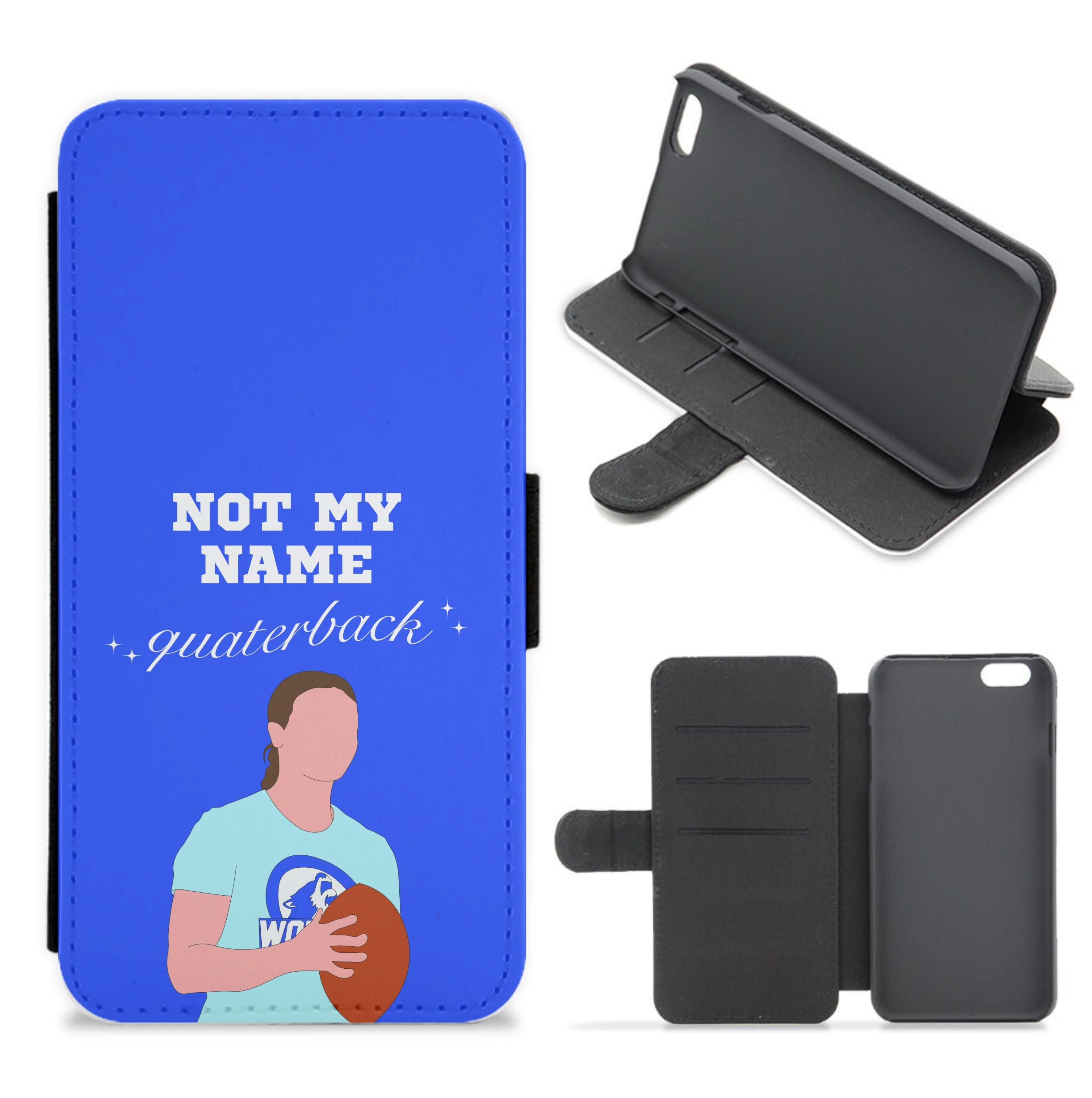 Not My Name Quaterback Flip / Wallet Phone Case