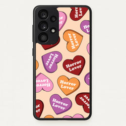 Horror Lover Hearts Pattern Galaxy A33 Case