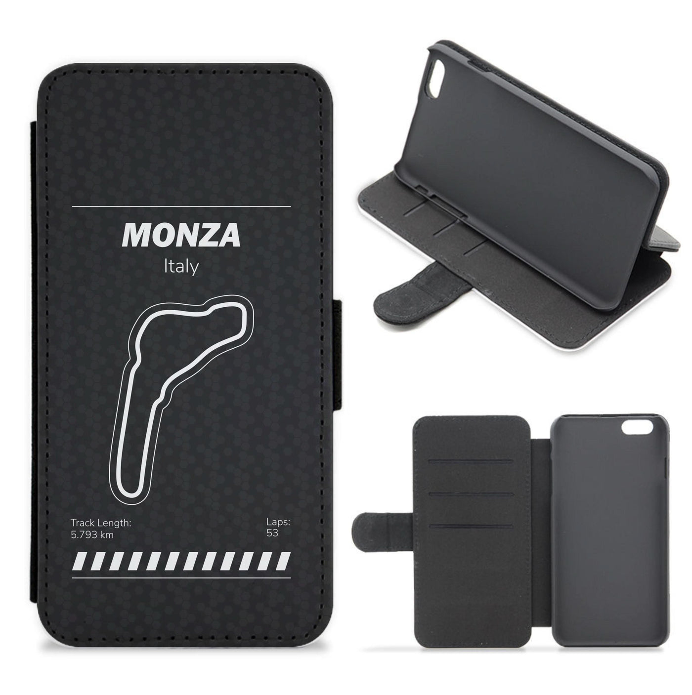 Monza Circuit Flip / Wallet Phone Case