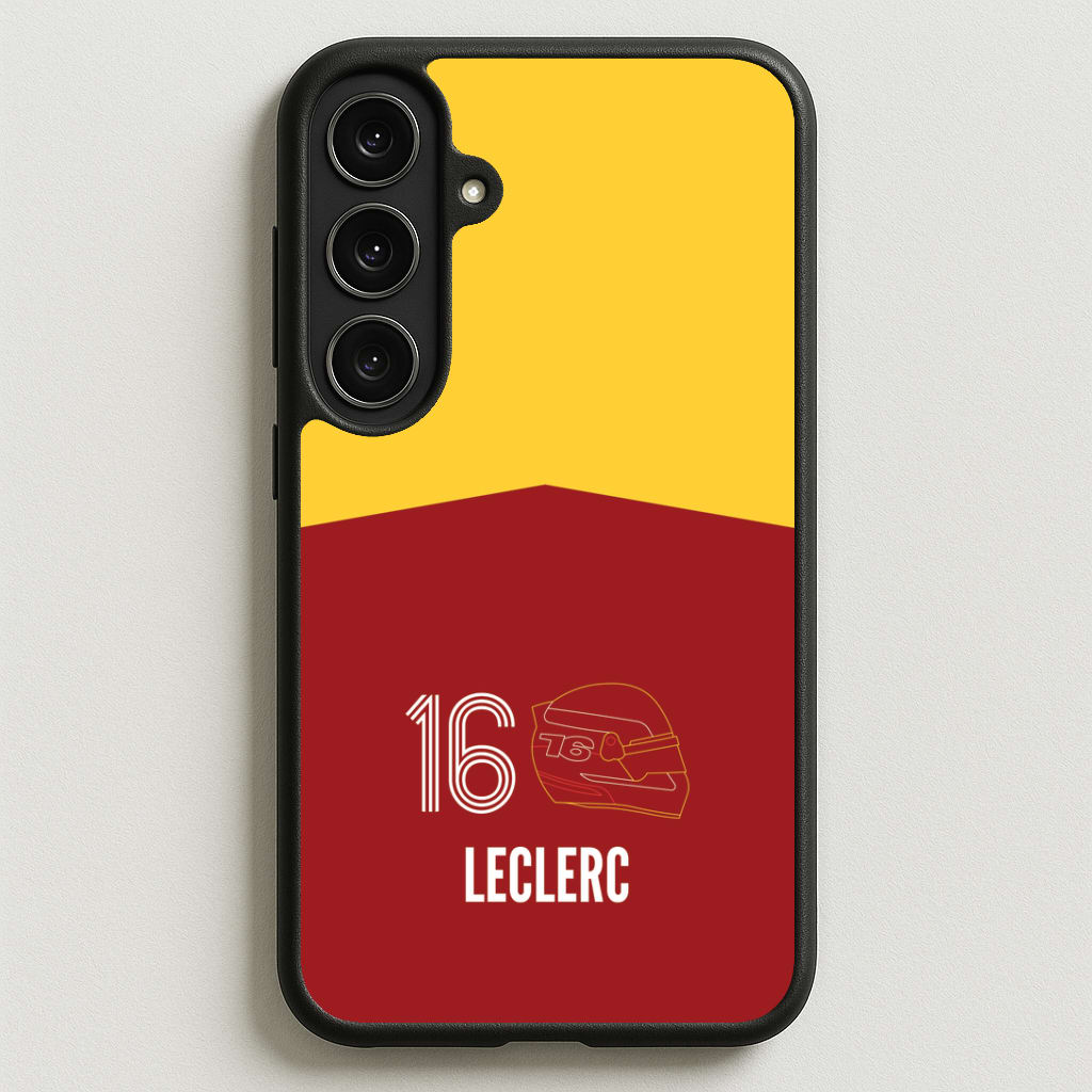 Leclerc Helmet 2026  Galaxy S25FE Case