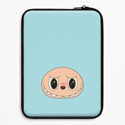 Cute Blue Monster Face Universal Laptop Sleeve