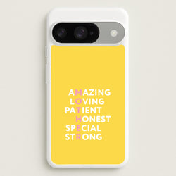 Mother Anagram Google Pixel 10 / 10 Pro Case