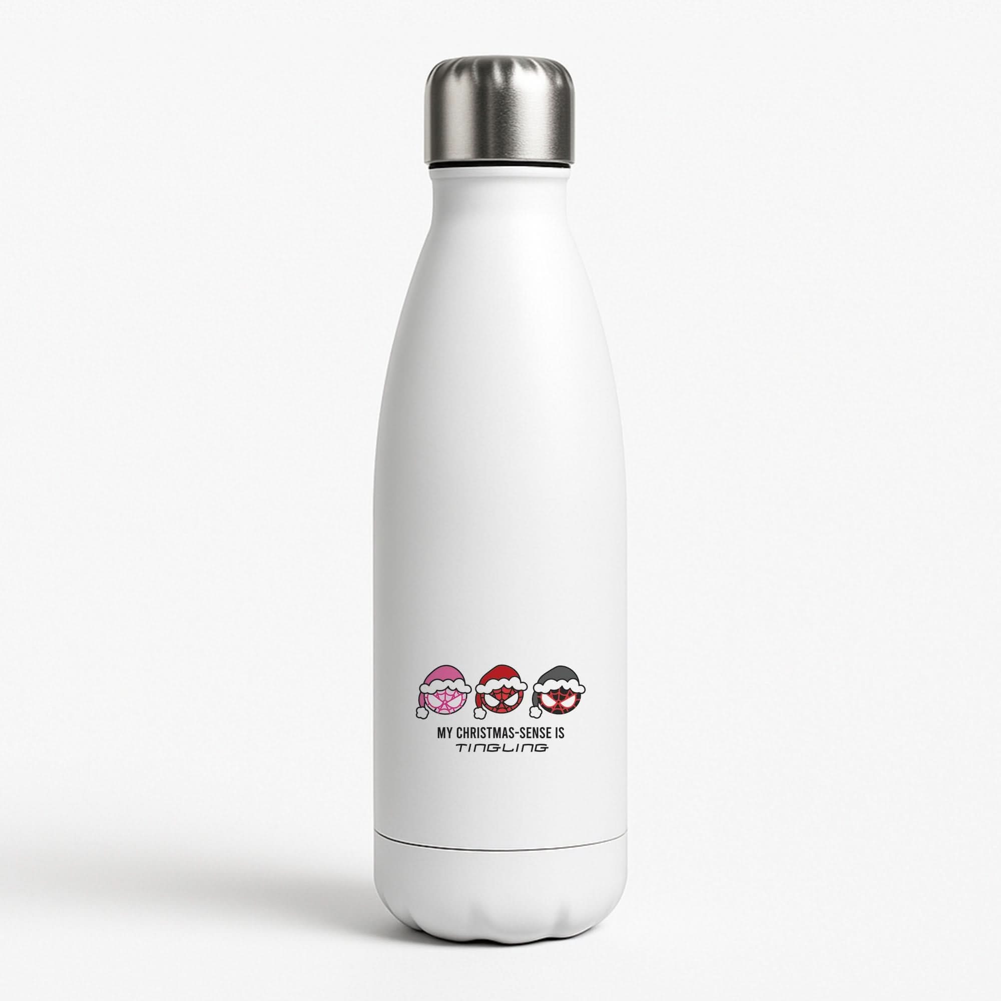 Spider Hero Christmas Sense Water Bottle