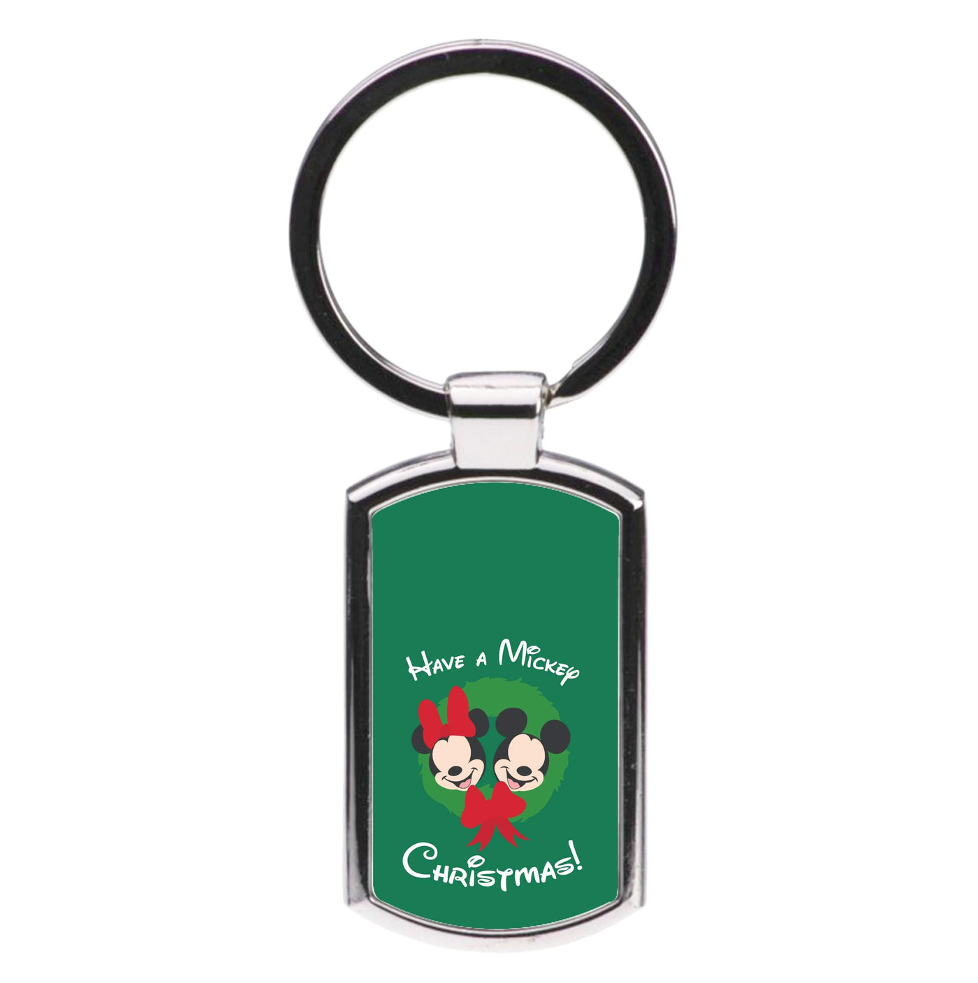 Have A Mickey Christmas Luxury Keyring