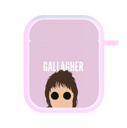 Rock Band Member Purple AirPods Case