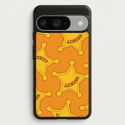 Sheriff Badge Pattern Google Pixel 10 / 10 Pro Case