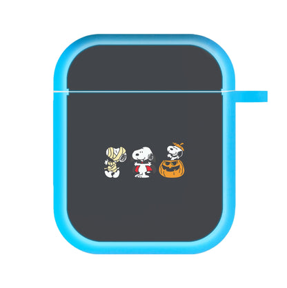 Cartoon Beagle Halloween Costumes AirPods Case