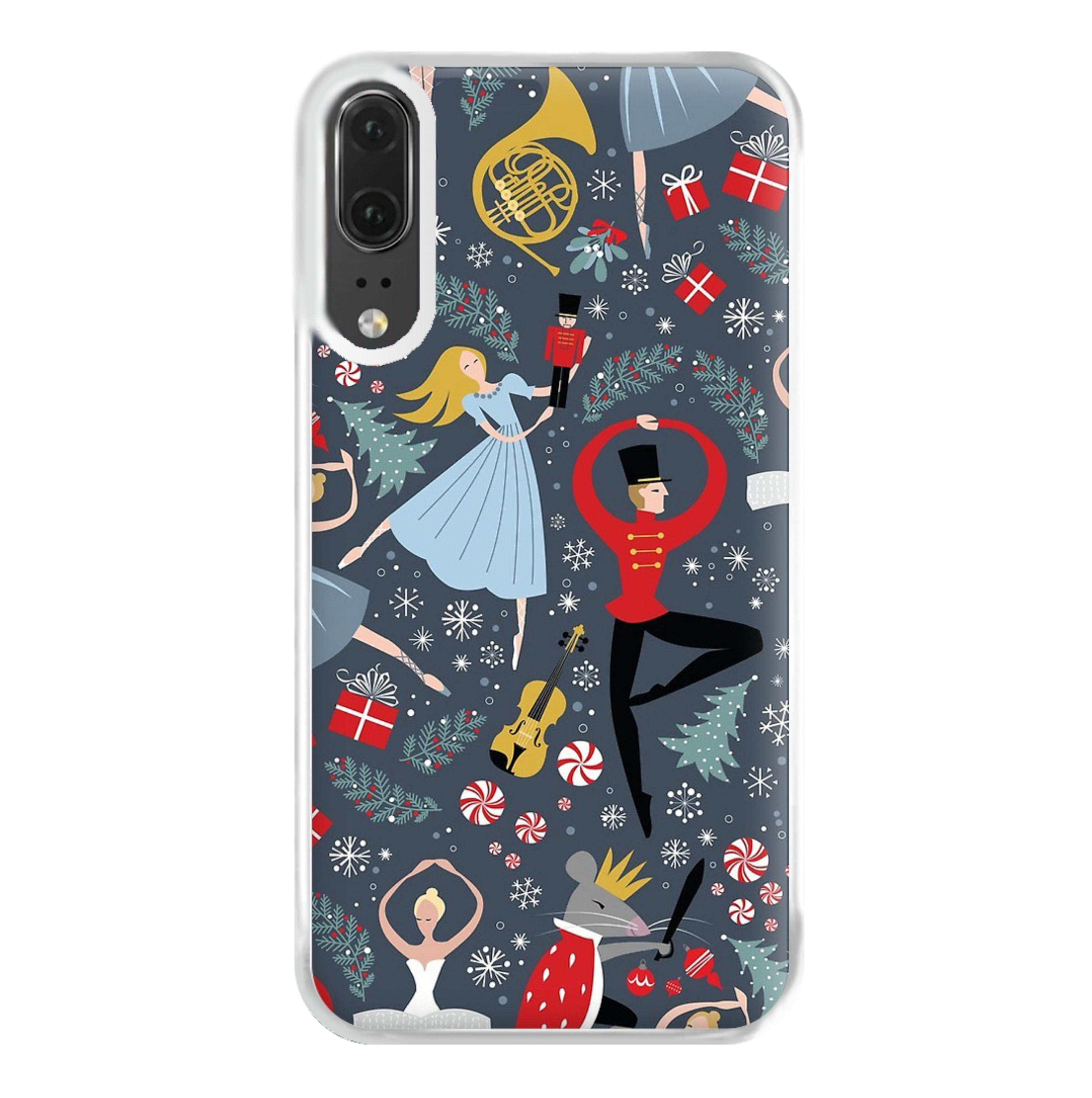 Nutcracker Ballet Pattern - Christmas Phone Case