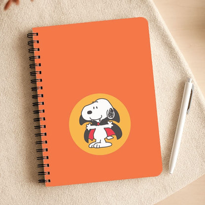 Cartoon Beagle Vampire Notepad