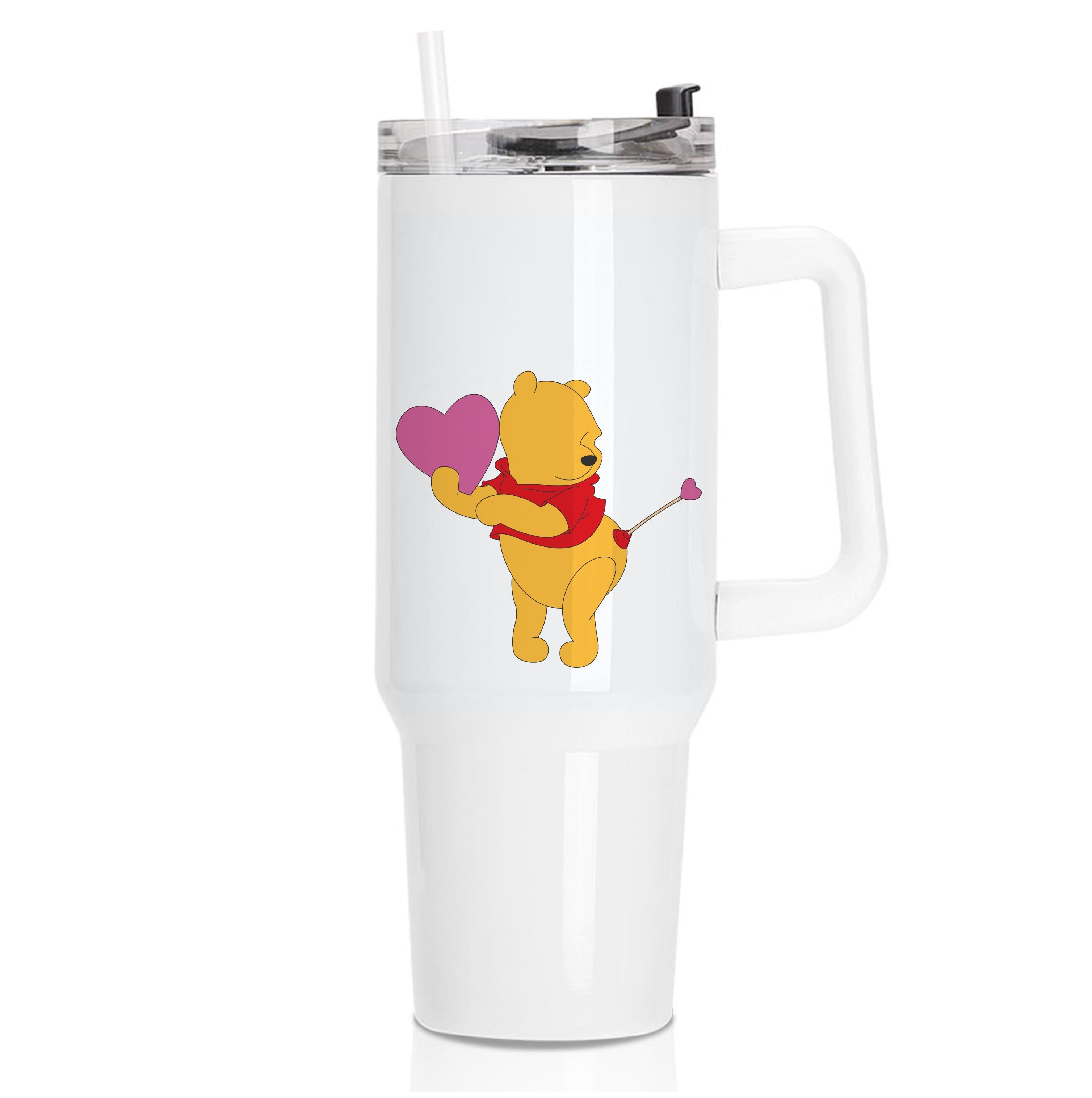 Cupid Pooh Valentine's Tumbler