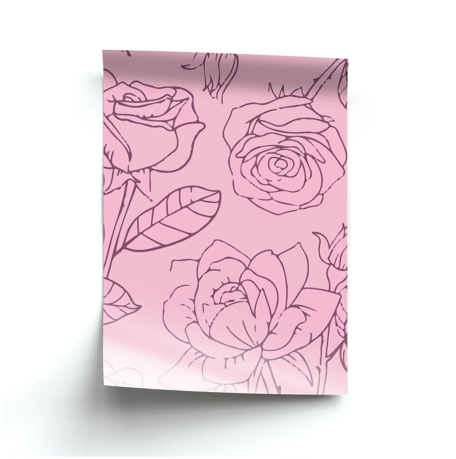 Roses - Foliage Poster