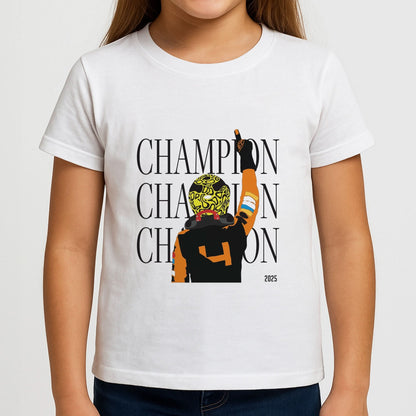 Lando Champion 2025 Girls T-Shirt