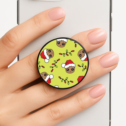 Christmas Tree Hero Pattern Phone Grip