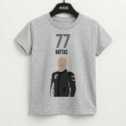 Bottas 2026 Grey Kids T-Shirt