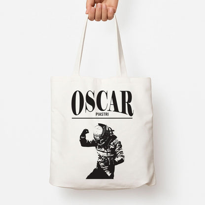 Oscar Orange And Black Tote Bag