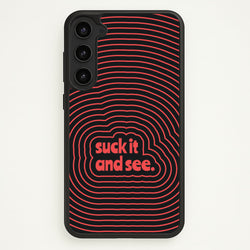 Suck It And See Psychedelic Galaxy S23 Case