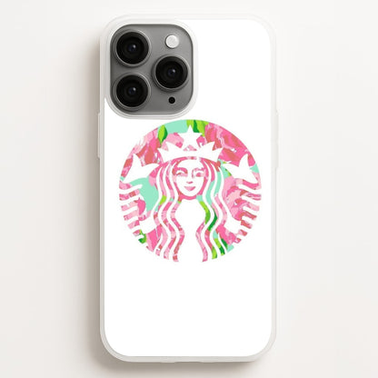 Pink Coffee Logo Phone Case for iPhone, Samsung Galaxy and Google Pixel