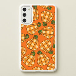 Tartan Pumpkins Pattern Galaxy S20 Case
