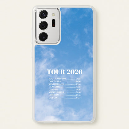 Band Tour 2026 Galaxy Note 20 Ultra Case