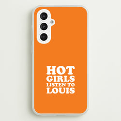 Hot Girls Listen To Louis Galaxy S23FE Case