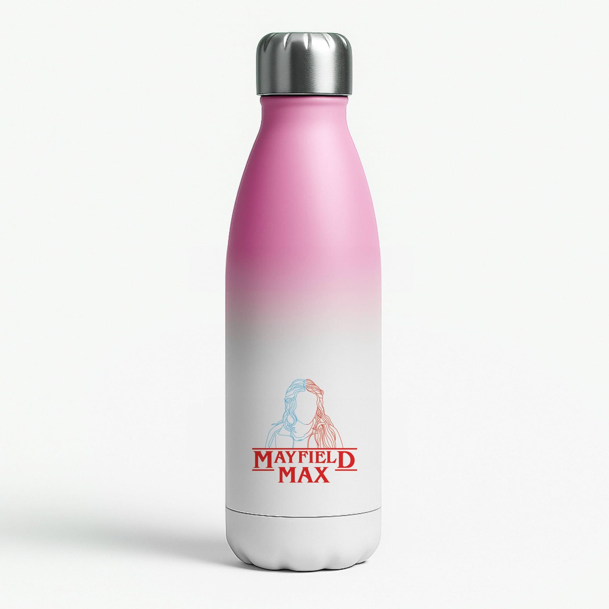 Blue And Red Max Pink Water Bottle