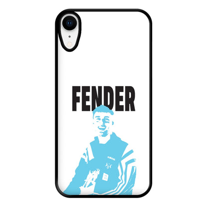 Fender Silhouette Blue iPhone XR Case