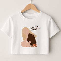Vintage Pose Crop Top