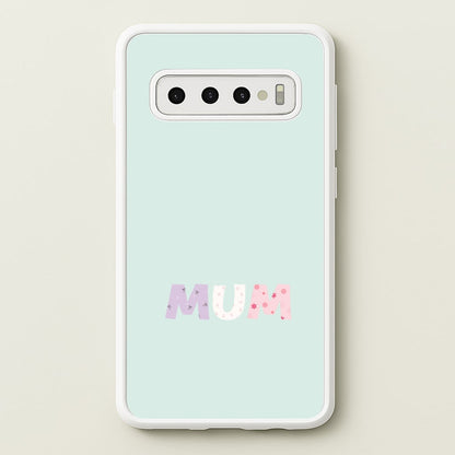 Mum Patchwork Galaxy S10 Plus Case