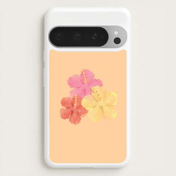 Hibiscus Sunset Google Pixel 9 Pro XL Case