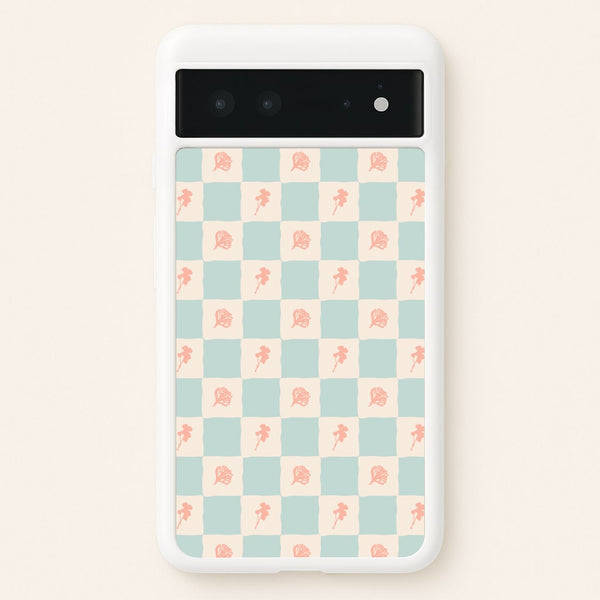 Patchwork Floral Pattern Google Pixel 6 Case