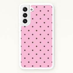 Strawberry Polka Dots Galaxy S21FE Case