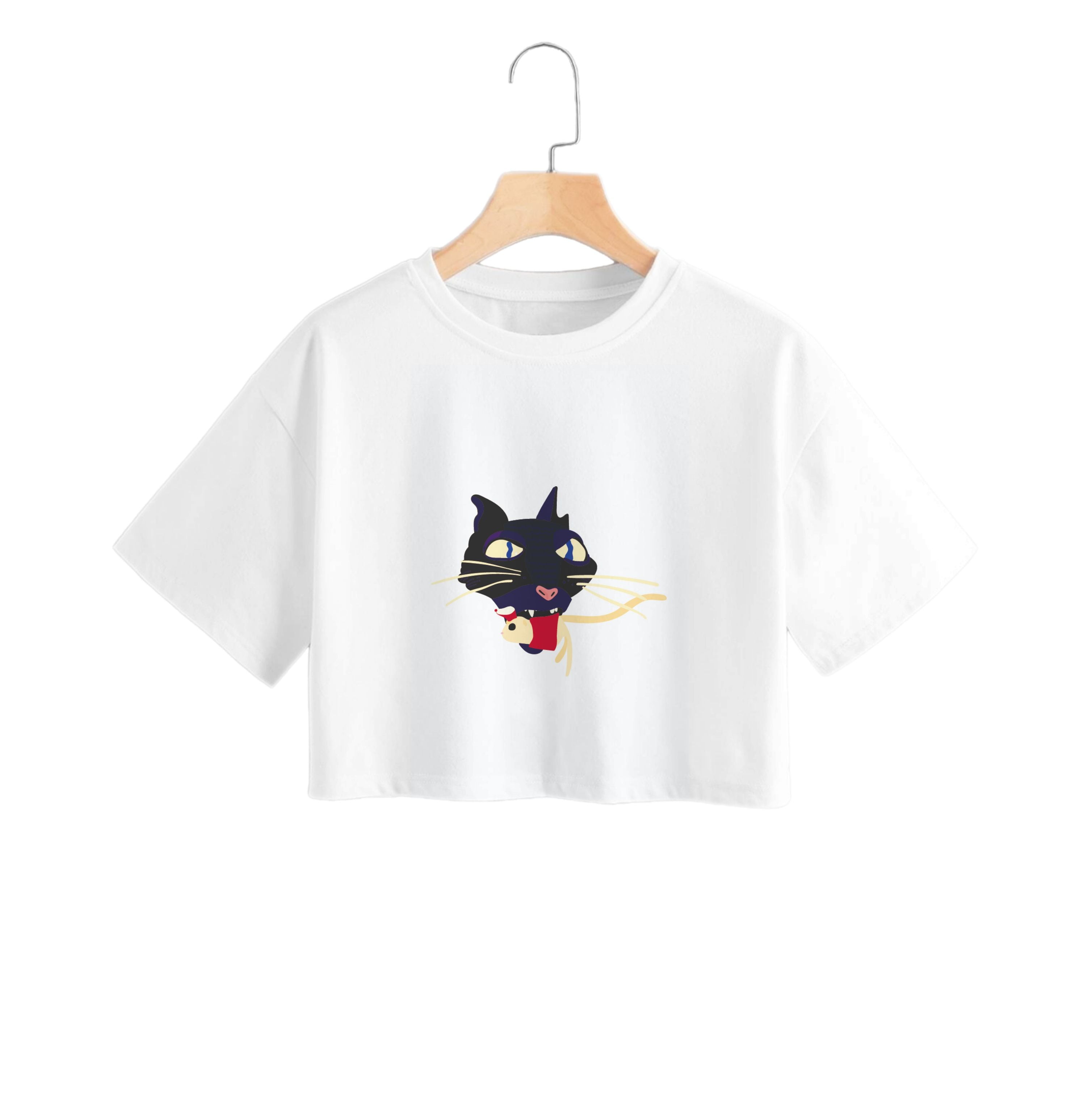 Mouse Eating Crop Top