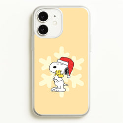 Christmas Cartoon Beagle And Bird  iPhone 11 Case