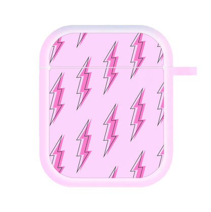 Pink Lightning - Eighties AirPods Case