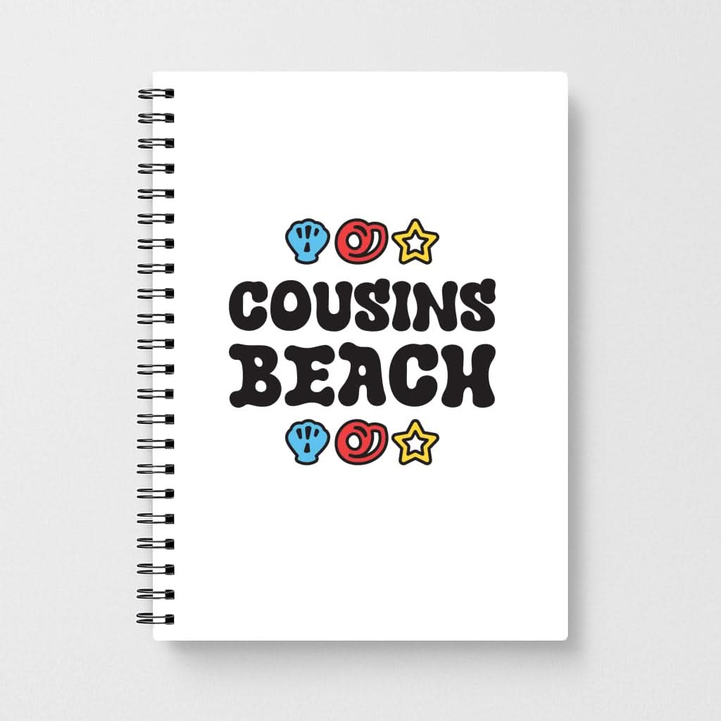 Cartoon Cousins Beach Notebook