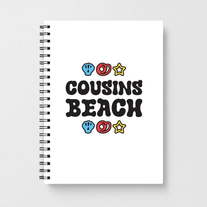 Cartoon Cousins Beach Notebook
