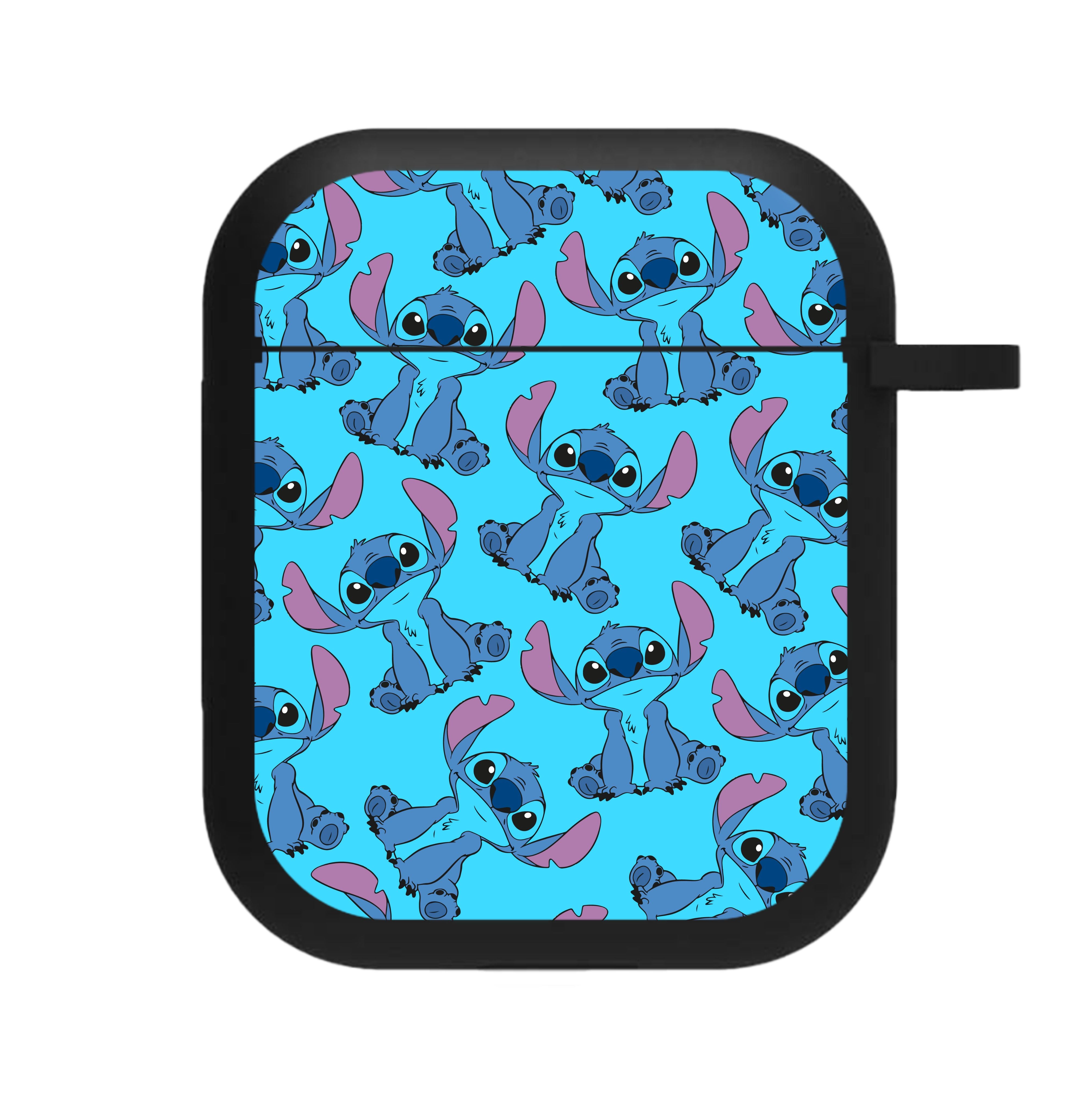 Cute Alien Blue Pattern AirPods Case