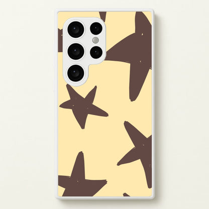 Vanilla & Chocolate Stars Galaxy S24 Ultra Case