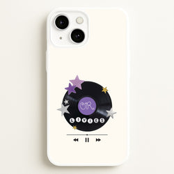 Amethyst Vinyl Scrapbook iPhone 13 Mini Case