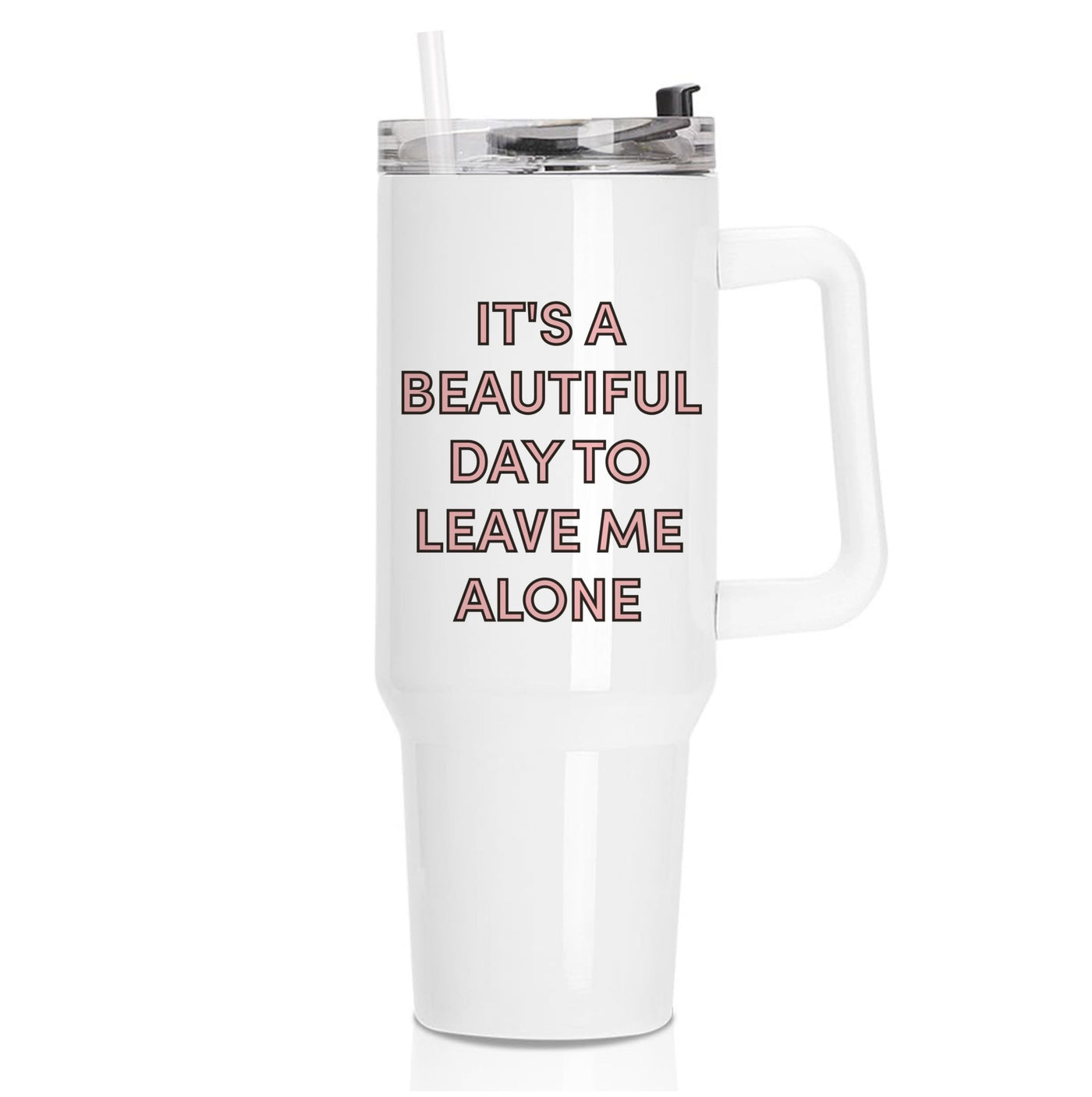 It's A Beautiful Day To Leave Me Alone Tumbler