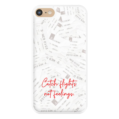 Catch Flights Not Feelings Collage iPhone 6 / 7 / 8 / SE Case