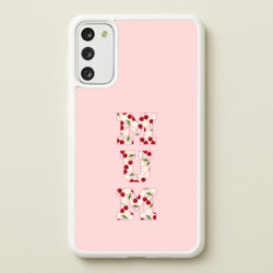 Floral Varsity Mum Galaxy A41 Case