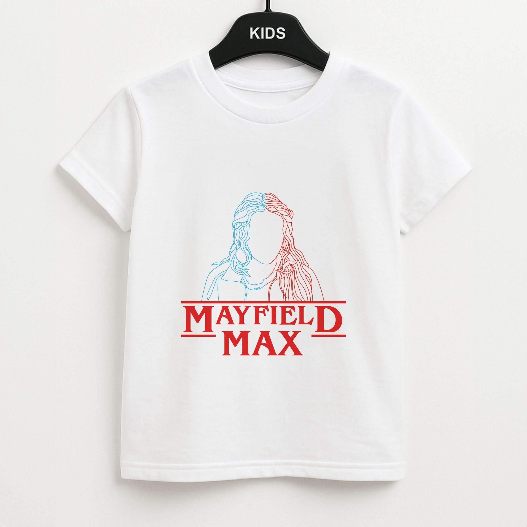 Blue And Red Max Kids T-Shirt