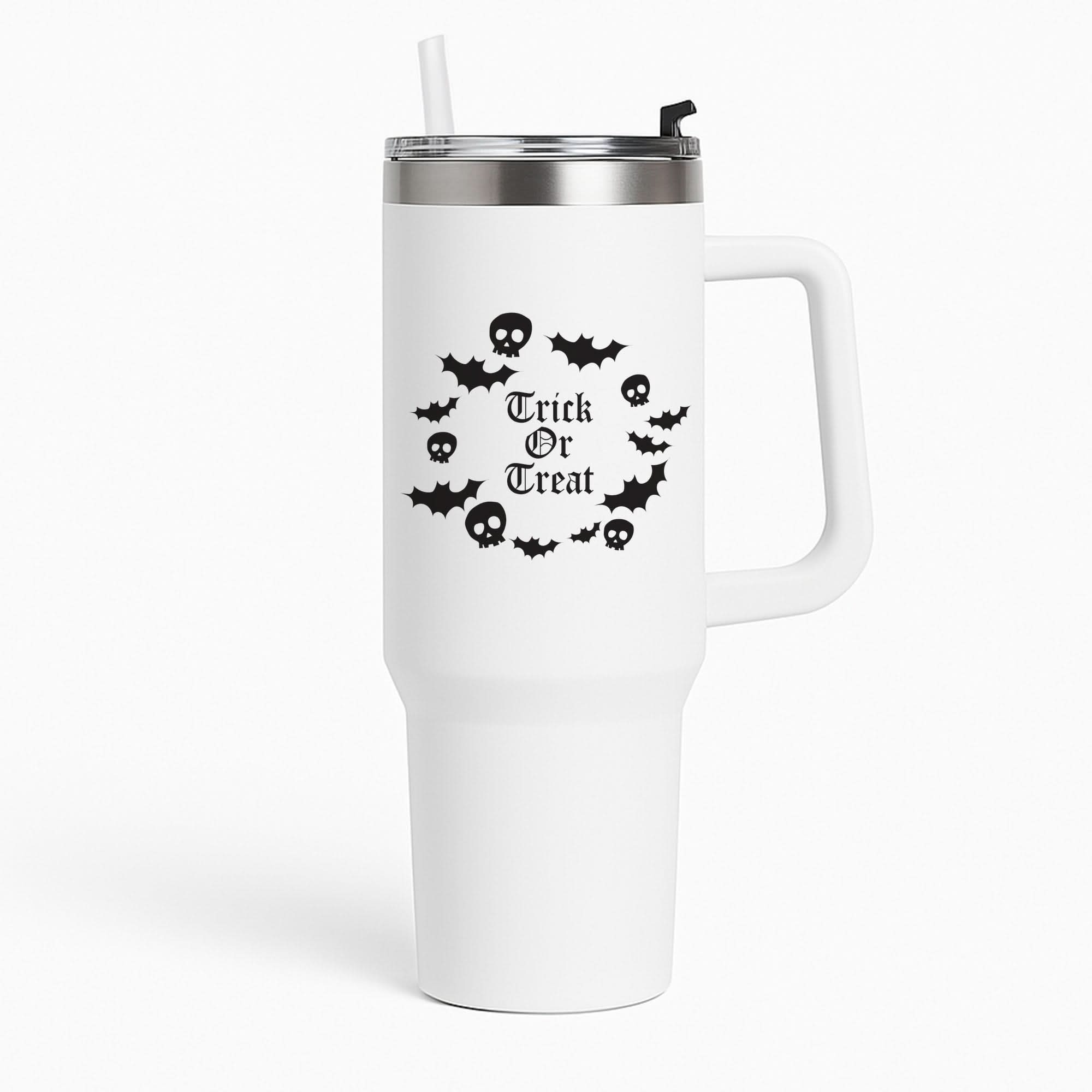 Trick Or Treat Wreath Tumbler