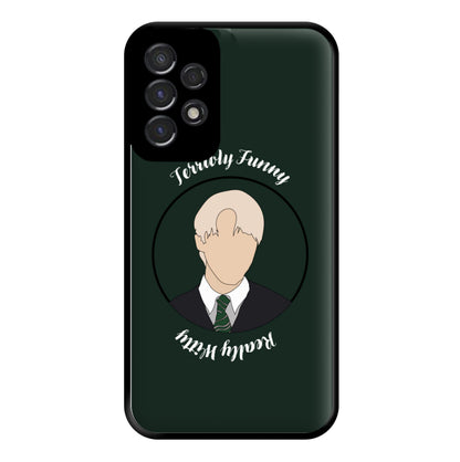 Terribly Funny, Really Witty Draco Malfoy Phone Case