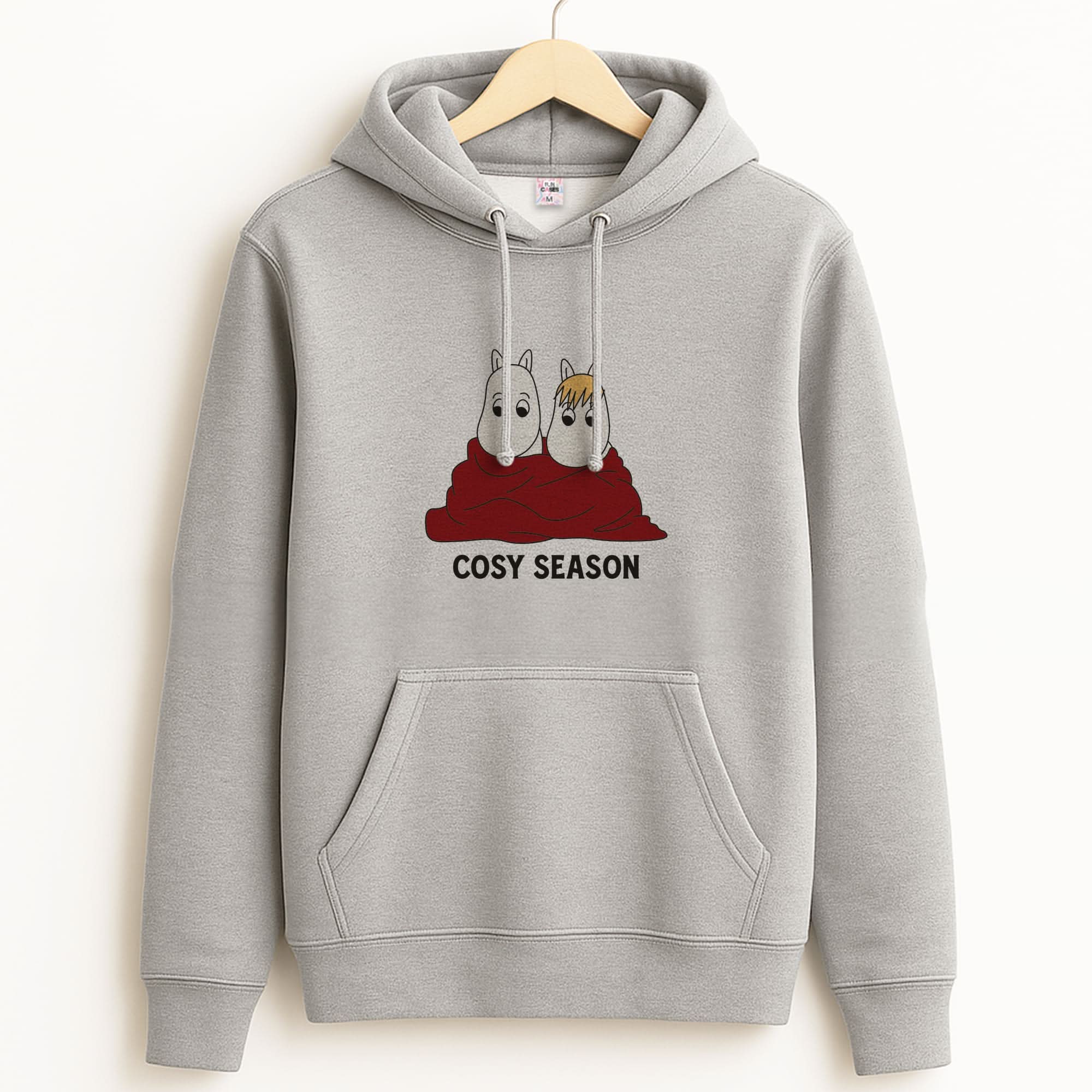 Cozy Season Trolls Unisex Grey Hoodie